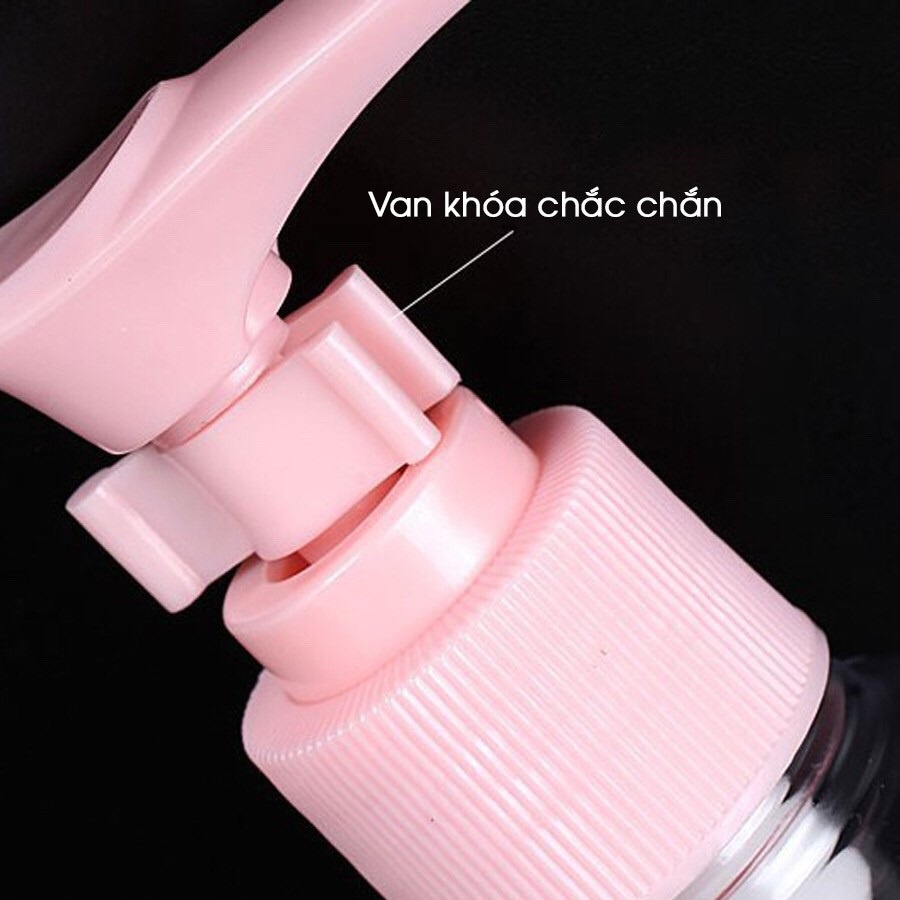 Bộ chiết mỹ phẩm 6 món túi zip siêu xinh tiện lợi khi đi du lịch (Chiế