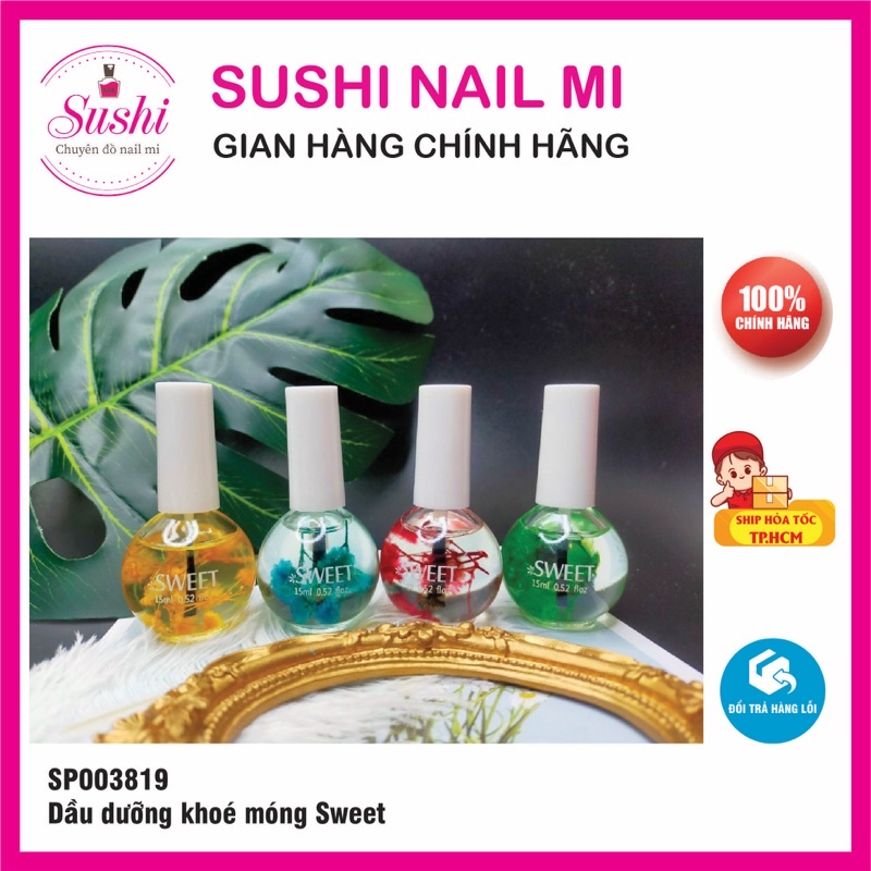 Tinh dầu dưỡng vùng da quanh móng Sweet