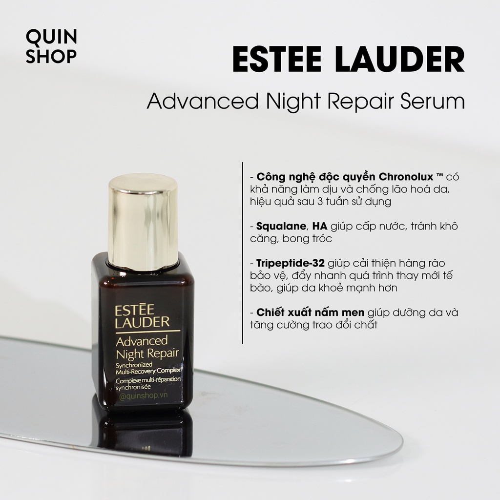 Tinh Chất Làm Dịu, Cấp Ẩm Và Ngăn Ngừa Lão Hoá Estee Lauder Advanced Night Repair Serum