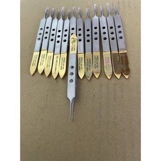Nhíp 3 lỗ - nhíp gắp mỡ thẩm mỹ