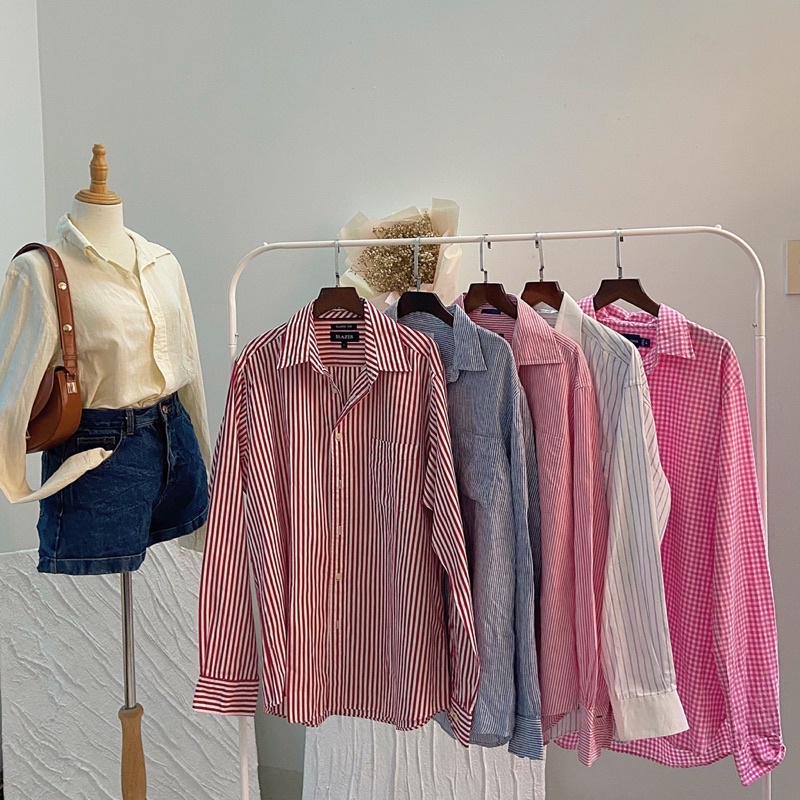 Sơ Mi 2 hand oversize