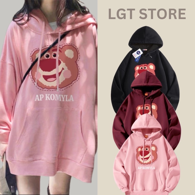 Áo khoác hoodie form rộng [CÓ ẢNH THẬT] Áo khoác hoodie form rộng nam nữ chất nỉ bông dày dặn