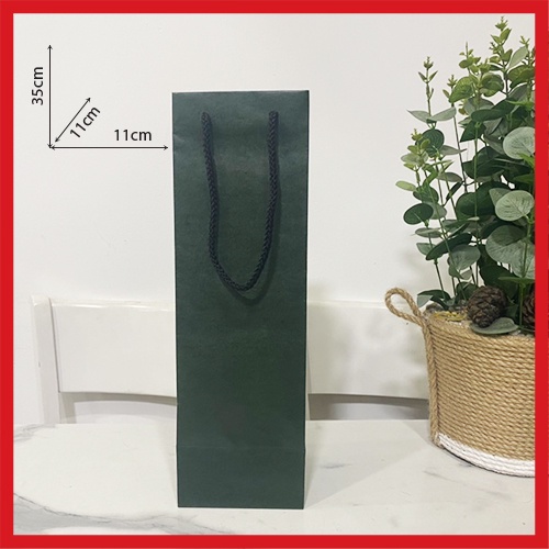 01 TÚI GIẤY KRAFT DÀI  11 X 35 X 11 CM