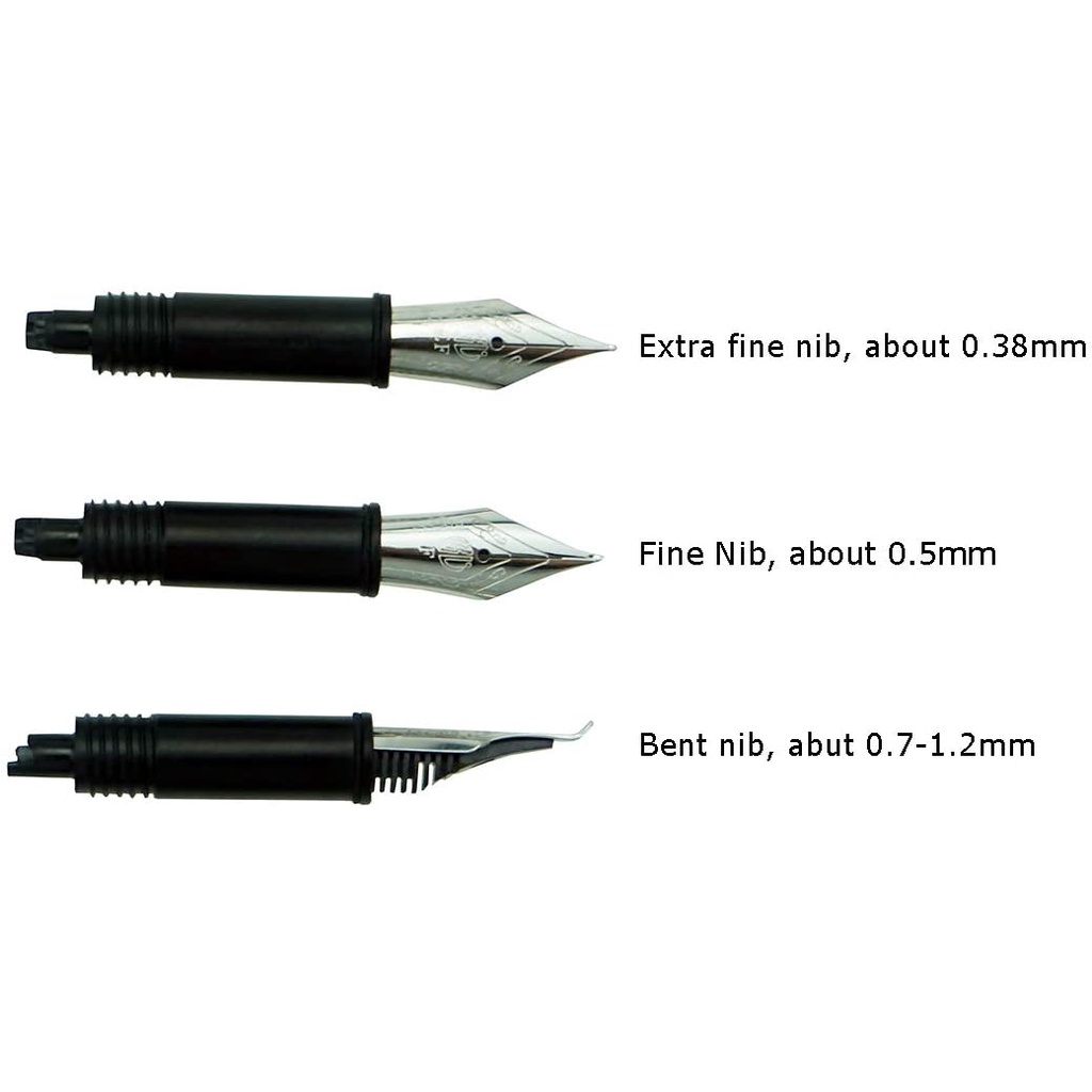 Bút Máy Bơm Mực Black Forest 1850, 1851,6013, 517s Và 517d by Hongdian
