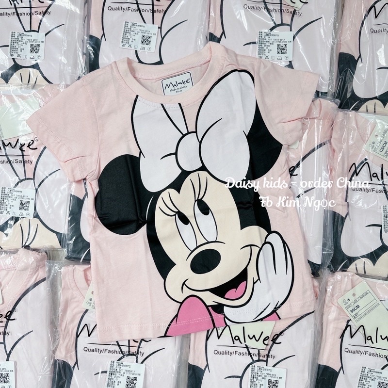 Áo phông Malwee bé gái mẫu mới 2023