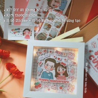 Khung ảnh DIY Chibi Theo Yêu Cầu