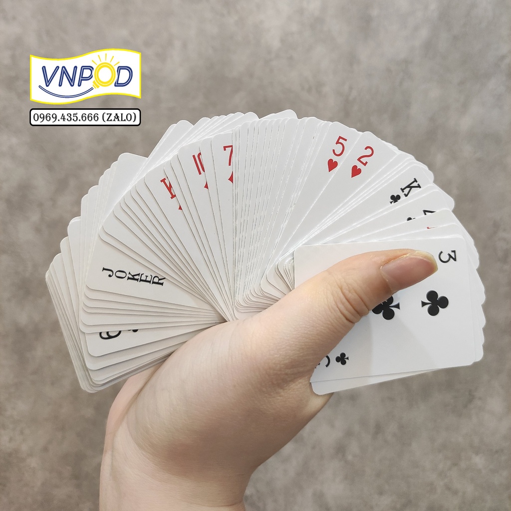 Bộ bài tây Poker Mini Gấu Trúc