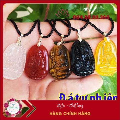 Mặt phật dây chuyền phật bản mệnh 12 con giáp đá phong thủy nam nữ tuổi tý sửu dần mão thìn tỵ ngọ mùi thân dậu tuất hợi