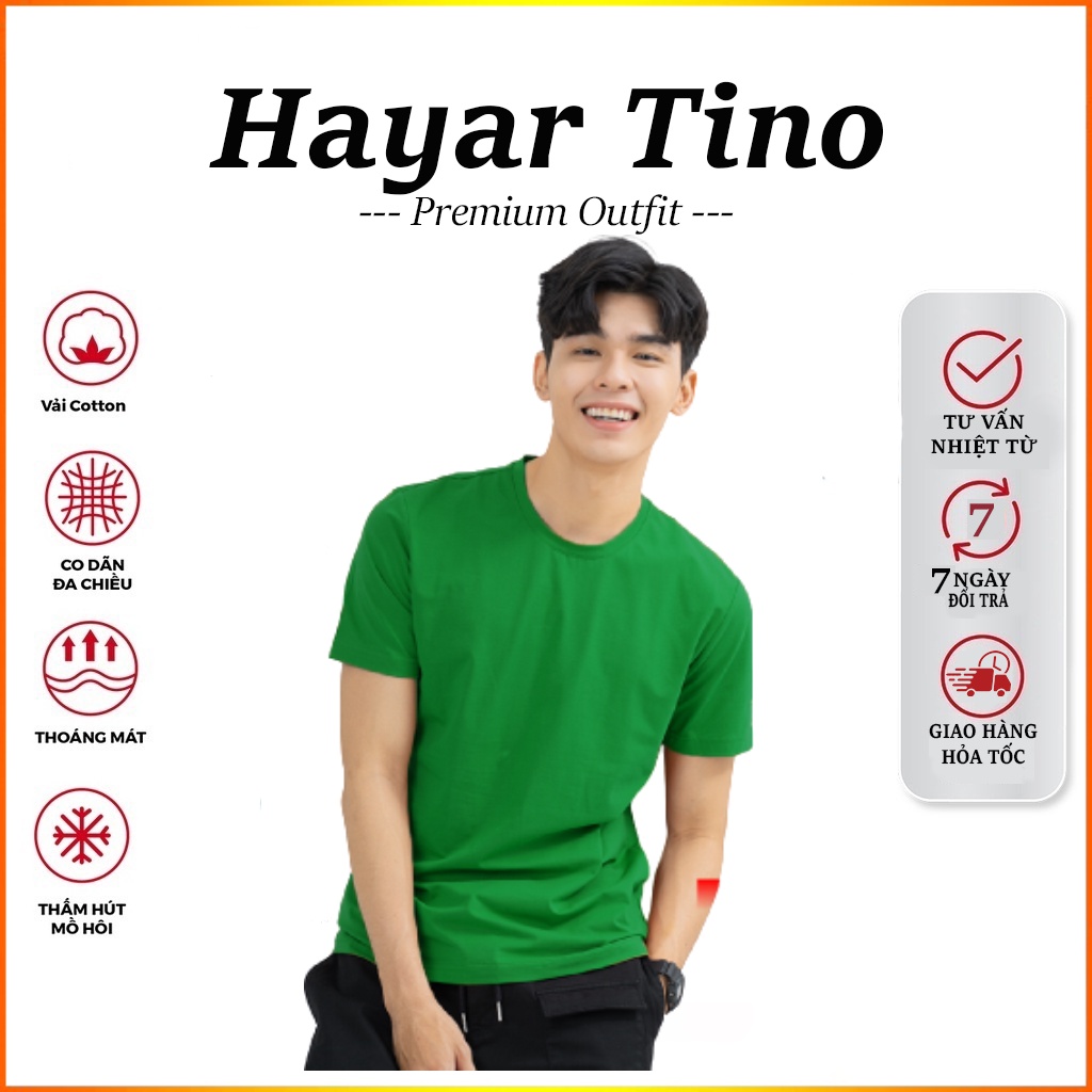 Áo thun Unisex, áo phông trơn Màu Xanh Két cổ tròn tay ngắn Nam, Nữ trẻ trung, năng động, lịch lãm, hợp thời trang