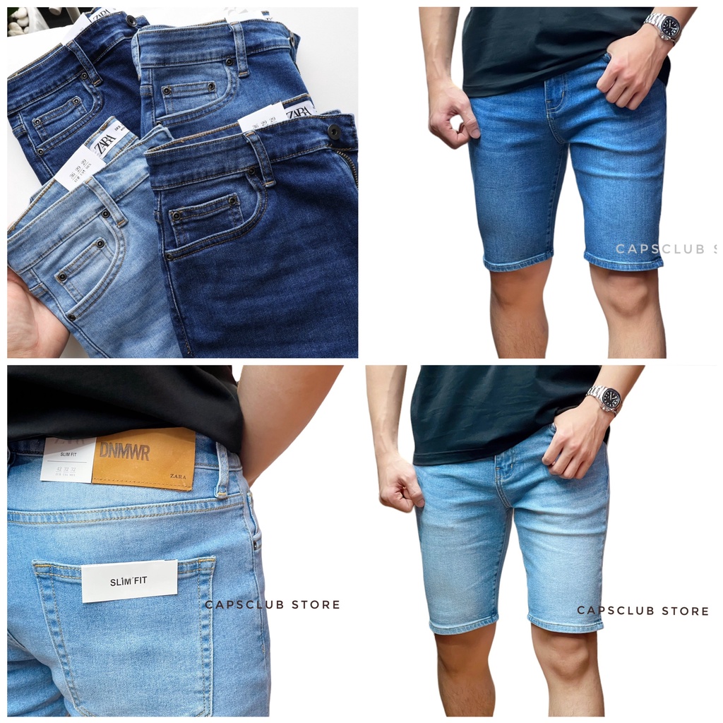 Quần Short Jeans Zara Hàng Mới Về Form Chuẩn Hàng Xuất Xịn Size ( 53-85kg )