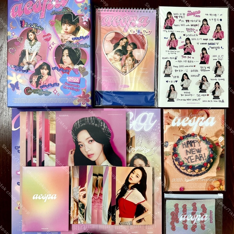 Aespa Season Greeting 2023 và 2022  Karina Winter