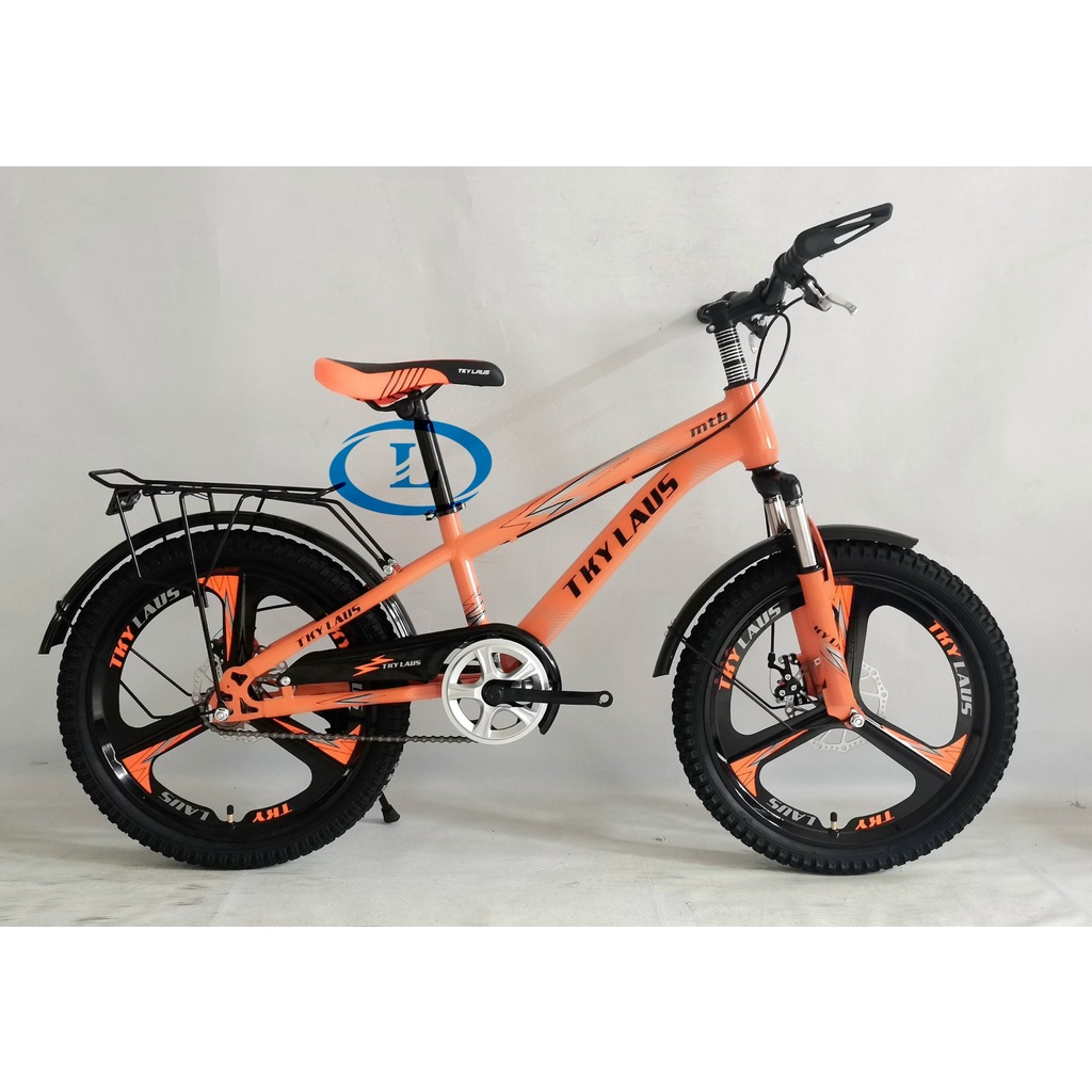 Xe đạp trẻ em 20inch bánh mâm nhôm thắng đĩa dành cho bé trai từ 8 - 12 tuổi