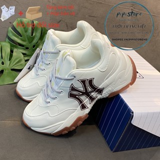 Giày MLB Ny đế nâu, giày mlb ny đế tách. đế độn size 36-43 [pipistore]