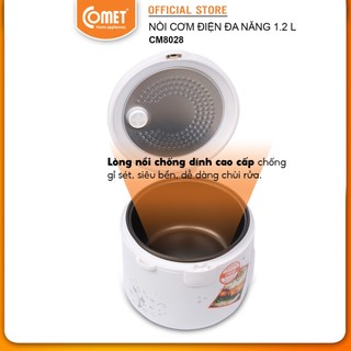 Nồi cơm điện 1.2L Comet CM8028