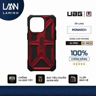 [Thanh Lý] Ốp Lưng UAG MONARCH Cho iPhone 14 PRO [6.1 INCH] LAMINO