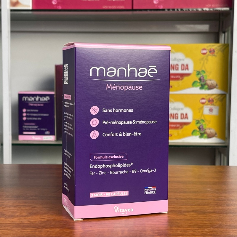 Viên uống nội tiết tố nữ Nutrisante MANHAE - Pháp