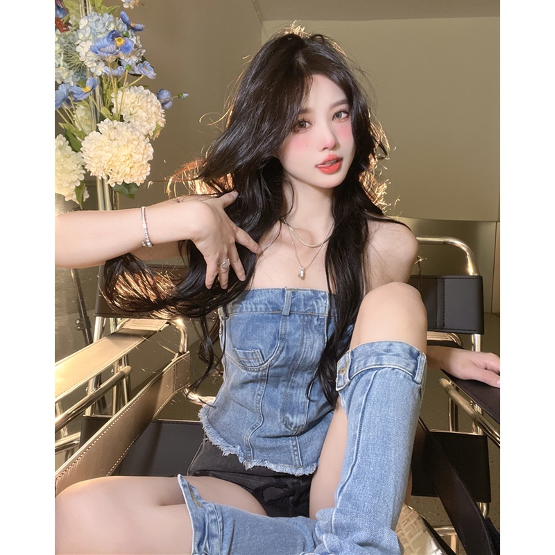 Áo Sát Nách Dáng Ngắn Thời Trang Mùa Hè Cho