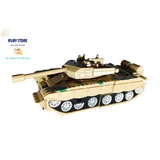 [Đồ chơi chạy trớn] XE TĂNG BIẾN HÌNH ROBOT BẰNG SẮT (Military robot)