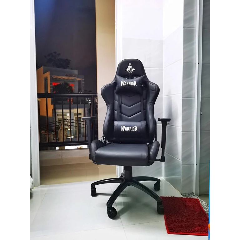 Ghế Gaming Warrior Raider Series WGC206, 206 Plus Black/Red/White/Pink - Chất Liệu Da PU Cao Cấp - Bảo Hành 12 tháng
