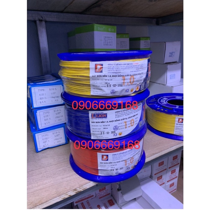Dây Điện LION Đơn Mềm 0.5 / 0.75 / 1.0 / 1.5 / 2.5