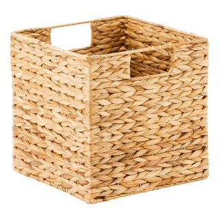 - Giỏ đựng đồ lục bình hình vuông, có thể gấp gọn size 32x32x32