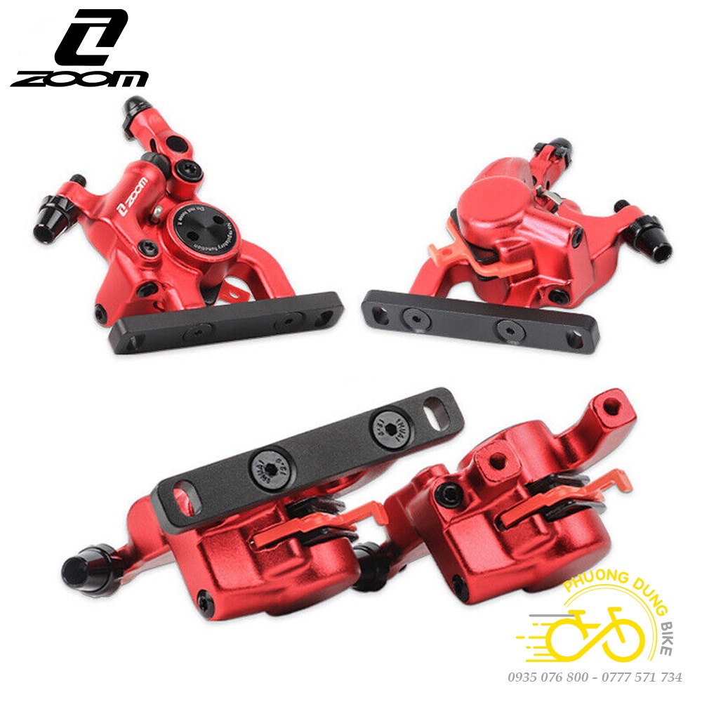 Bộ Cụm phanh thắng đĩa cho xe đạp Road ZOOM R-200