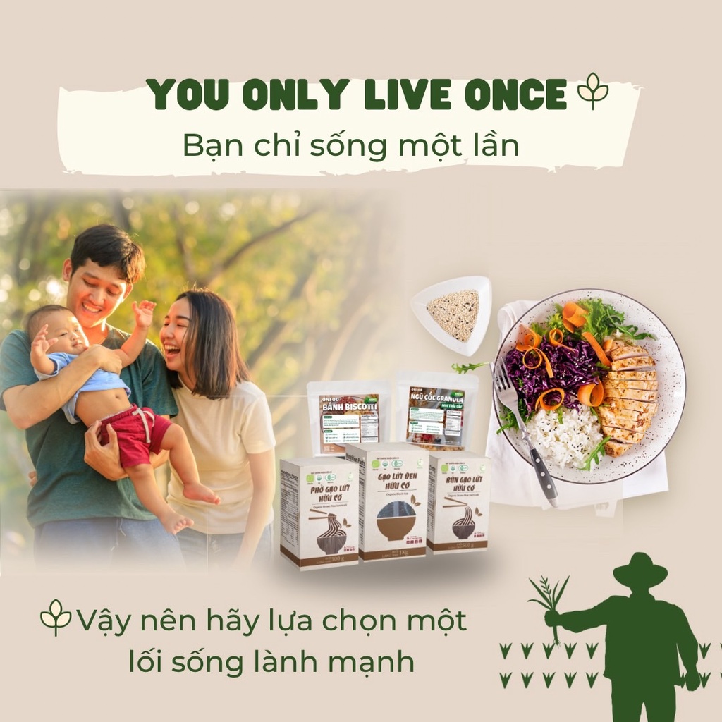 Gạo lứt dẻo điện biên tam sắc hữu cơ ONFOD giảm cân ăn kiêng thực dưỡng cho người tiểu đường, gym, yoga, mẹ bầu 1kg