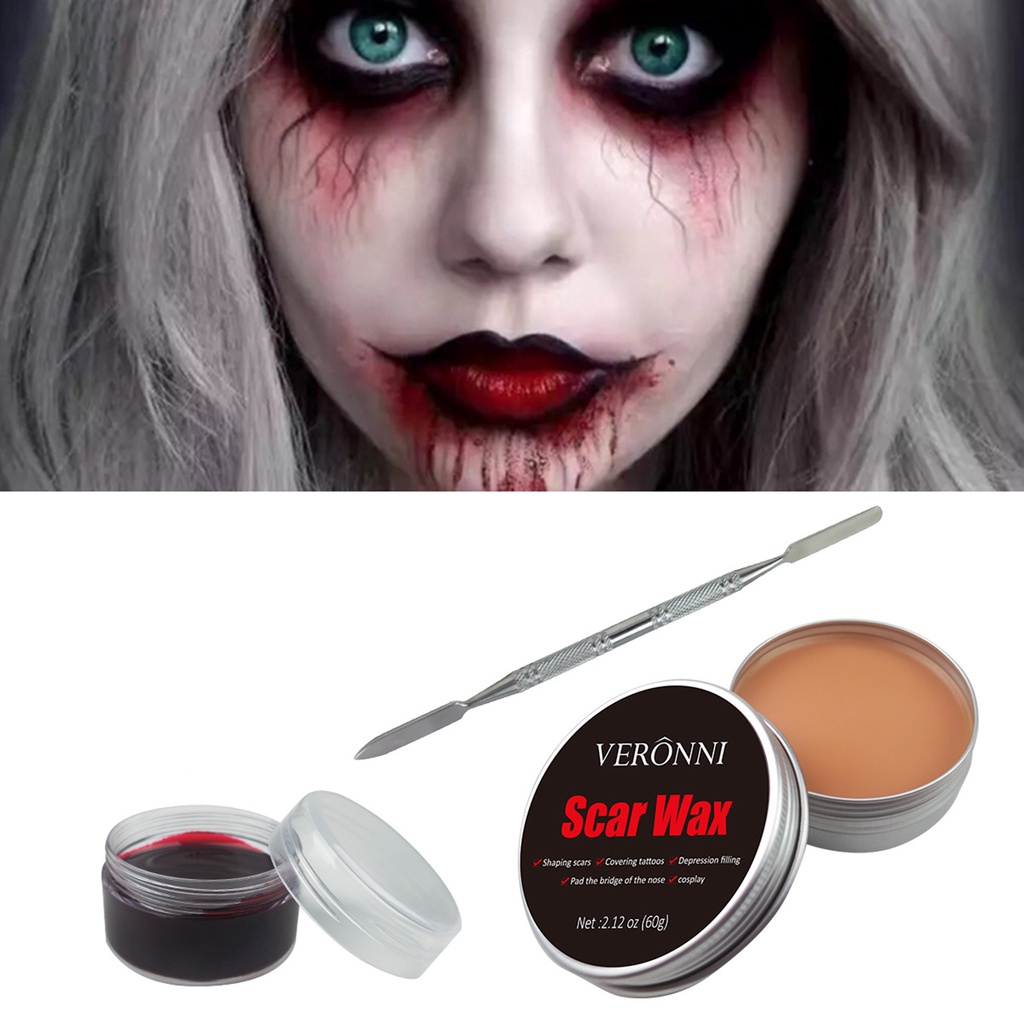 Sáp trang điểm tạo hiệu ứng da độc lạ cho lễ hội hóa trang Halloween