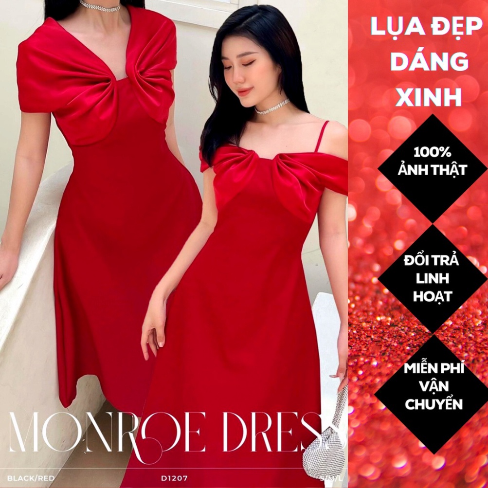 (Fom: <55kg) Đầm 2s Vai Rớt Phối Phi Chất Mịn Full 2 Lớp, Tone Màu Xinh Đi Dạo, Dã Ngoại JL45