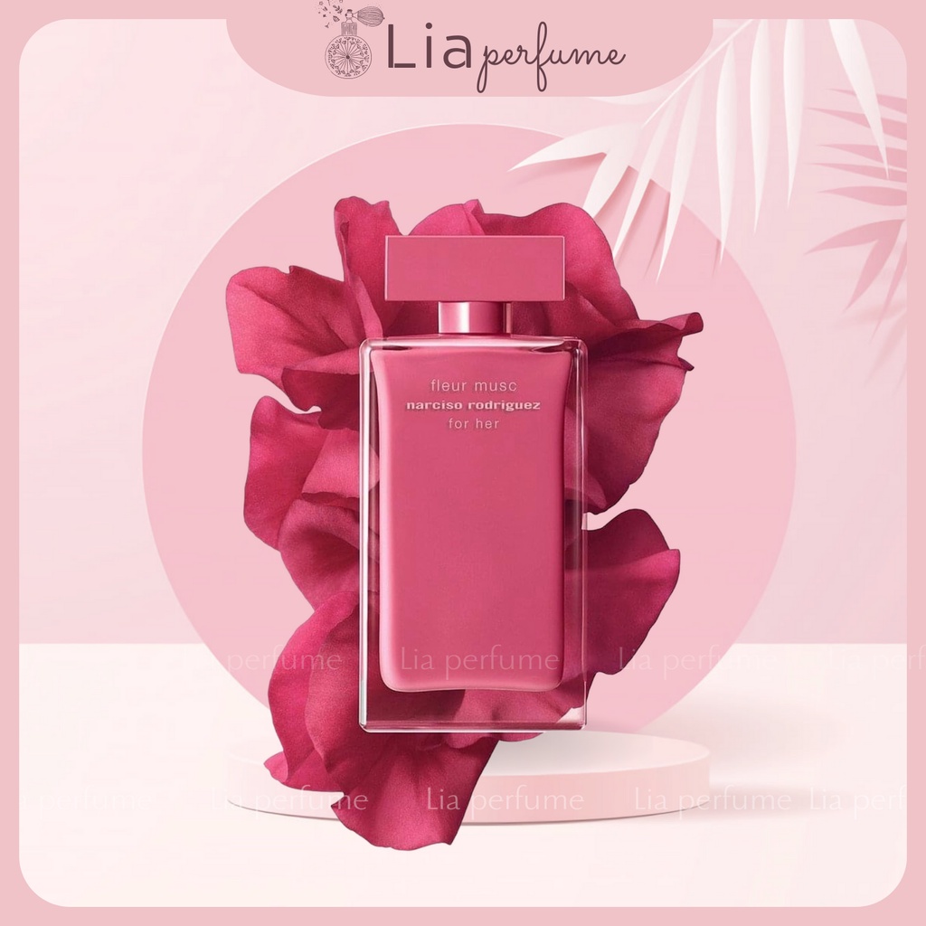 Nước hoa Narciso hồng đậm Fleur Musc For Her EDP 100ml  - Lia Perfume