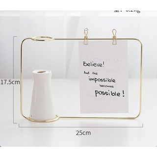 Set lọ hoa khung ảnh để bàn trang trí