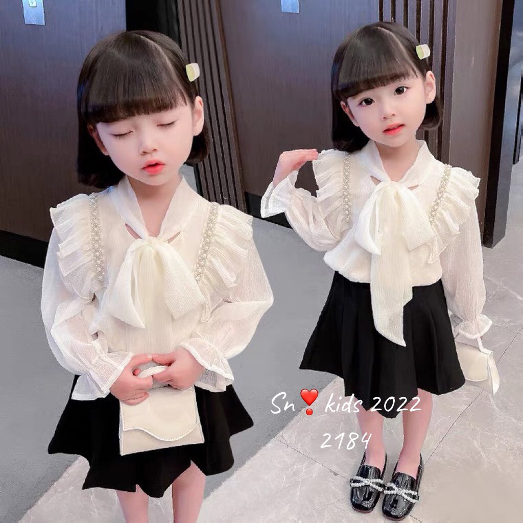 set bộ tiểu thư cực xinh cho bé gái