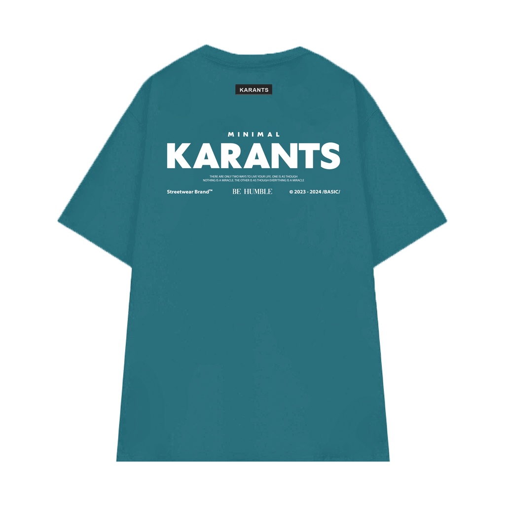 Áo Thun Local Brand Unisex Karants Premium 100% Cotton MINIMAL - KR34