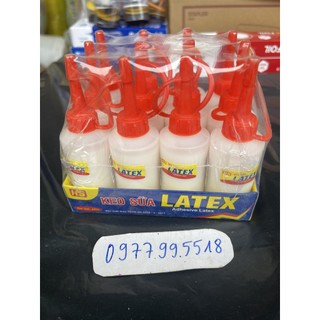 Keo Sữa Latex Nguyên Chất (Vỉ 12 Lọ)