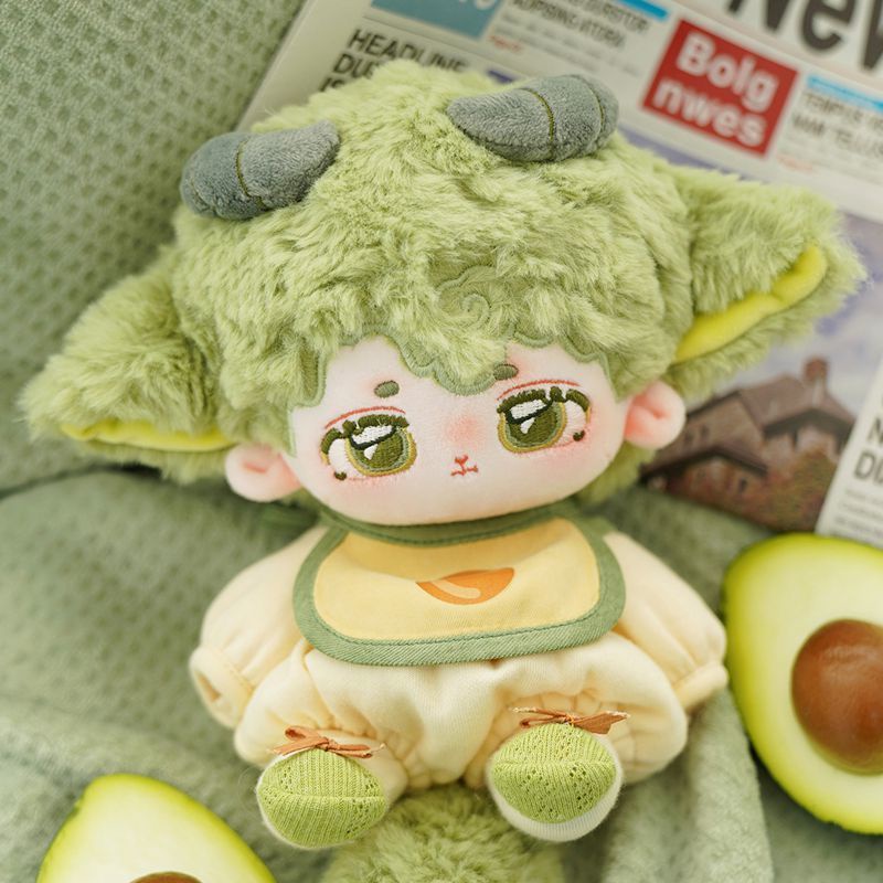 Búp Bê Nhồi Bông Cotton Hình Quả Bơ / Cừu Đáng Yêu Dành Cho Trẻ 20cm