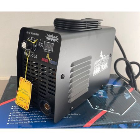 Máy Hàn Điện Boss Tech Mma-200 ( Que 2li6 ) Full Phụ Kiện