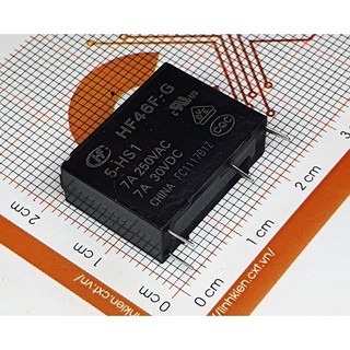 Hongfa relay 7a 5v hf46f-g-005-hs1