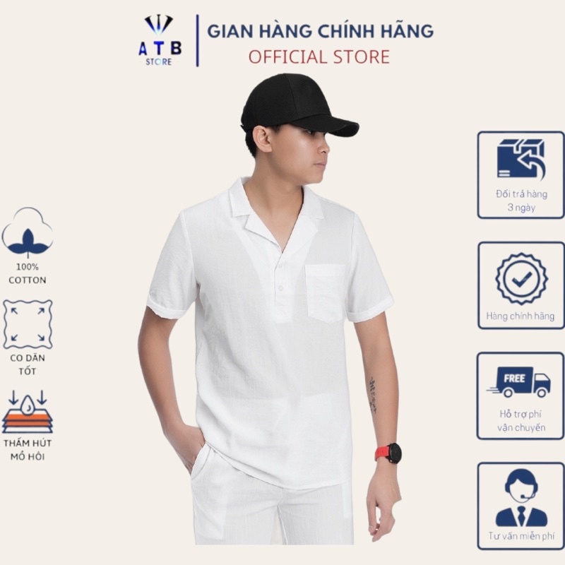 Áo Đũi Cộc Tay Cổ Vest , phong cách hàn quốc ,chất liệu thoải mái mềm mịn