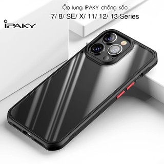 [Hỏa Tốc HCM] Ốp lưng IPAKY iPhone 13/13 Pro/Max/ 12/12 Pro/ Max/ 11/11 Pro/Max/ XR/X/XS/XS Max/ 7/8/SE/ 7 Plus/8 Plus