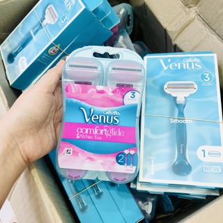 Dao cạo Gillette Venus 3 blades smooth (Chuyên dụng cho nữ)