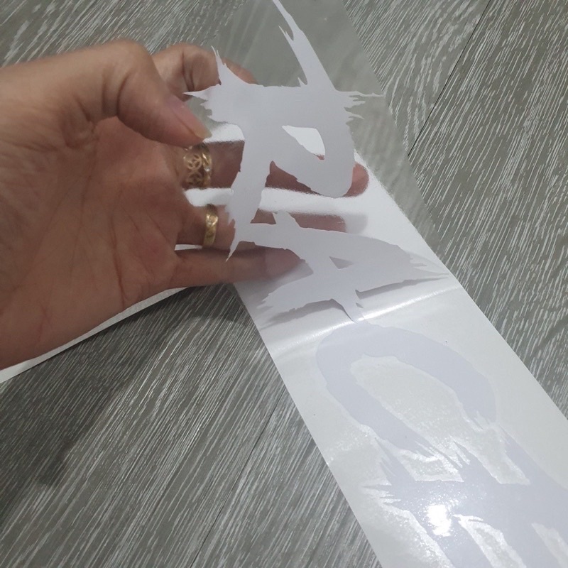 Tem RACE dán xe. Tem decal cao cấp