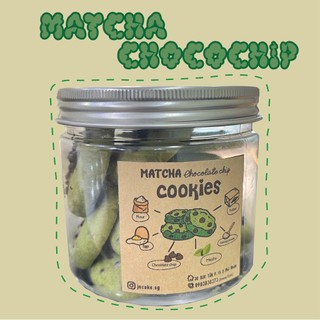 Bánh qui Trà xanh - Matcha Chocochip cookies