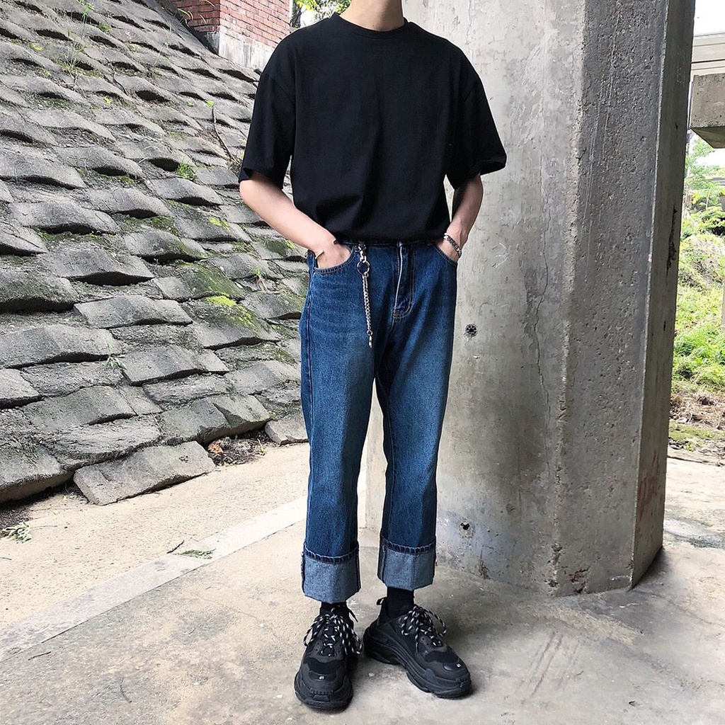 Quần Jean basic - secondhand  -  - casual, vintage, streetwear