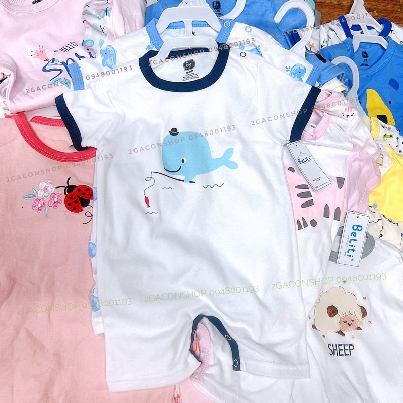Combo 2 Body đùi sơ sinh xuất xịn Beliti cho bé