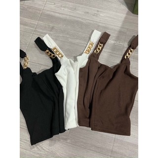 Áo 2 dây chất tăm dây xích