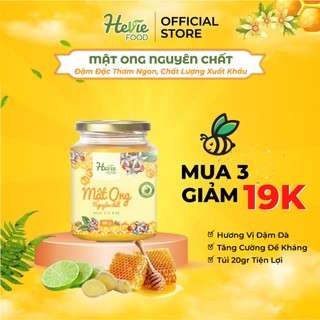 Mật ong Hoa Nhãn nguyên chất xuất khẩu 60 gram Heviefood