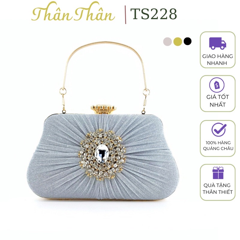 Cluth nữ cầm tay dự tiệc đẹp, sang trọng, quý phái - TS228