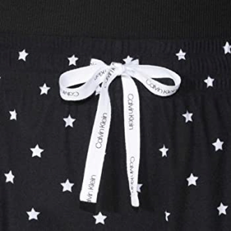 BỘ PAJAMA CALVIN KLEIN WOMEN’S LONG SLEEVE SHIRT ANHD PANT 2PIECE PAJAMA SET