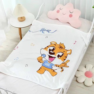 Mền Lụa, Khăn Lụa Sợi Tre Đa Năng Xuất Hàn (1m1 x 1m1) Siêu Mềm Mịn Thoáng Mát