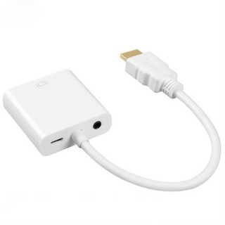 Cáp chuyển đổi HDMI sang VGA (Trắng)